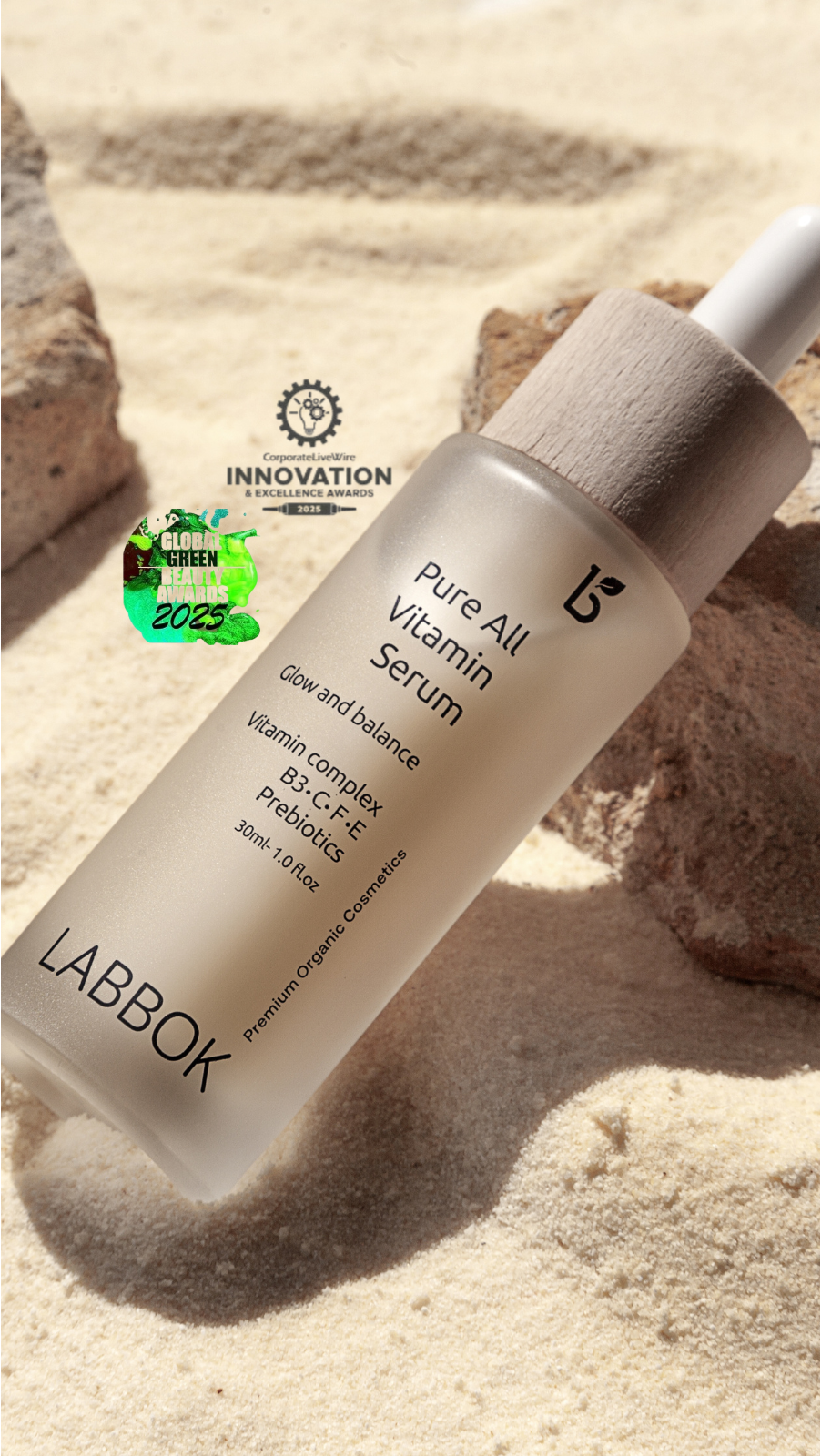 Labbok Πολυβιταμινούχο Serum με πρεβιοτικά, 30ml