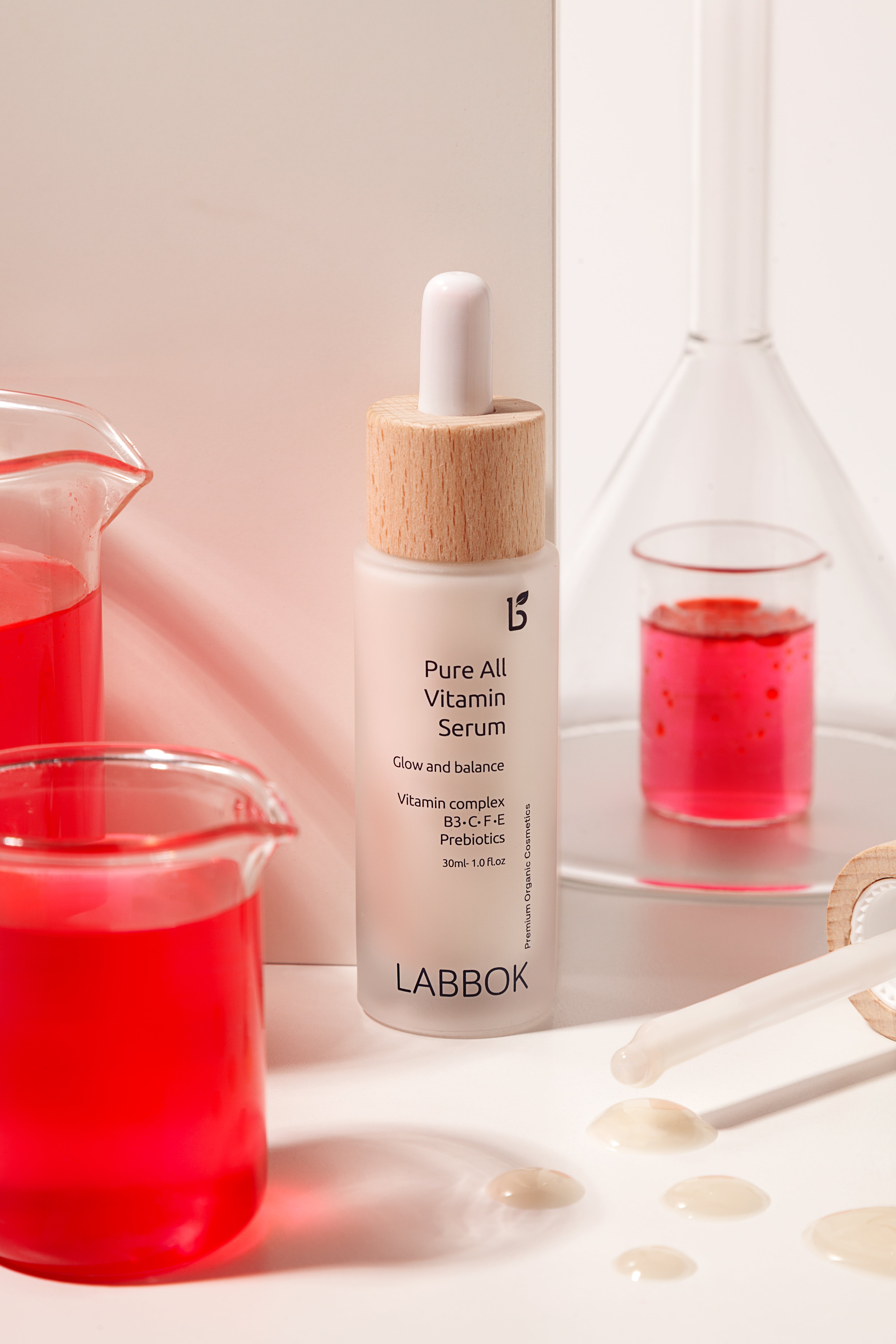 Labbok Πολυβιταμινούχο Serum με πρεβιοτικά, 30ml