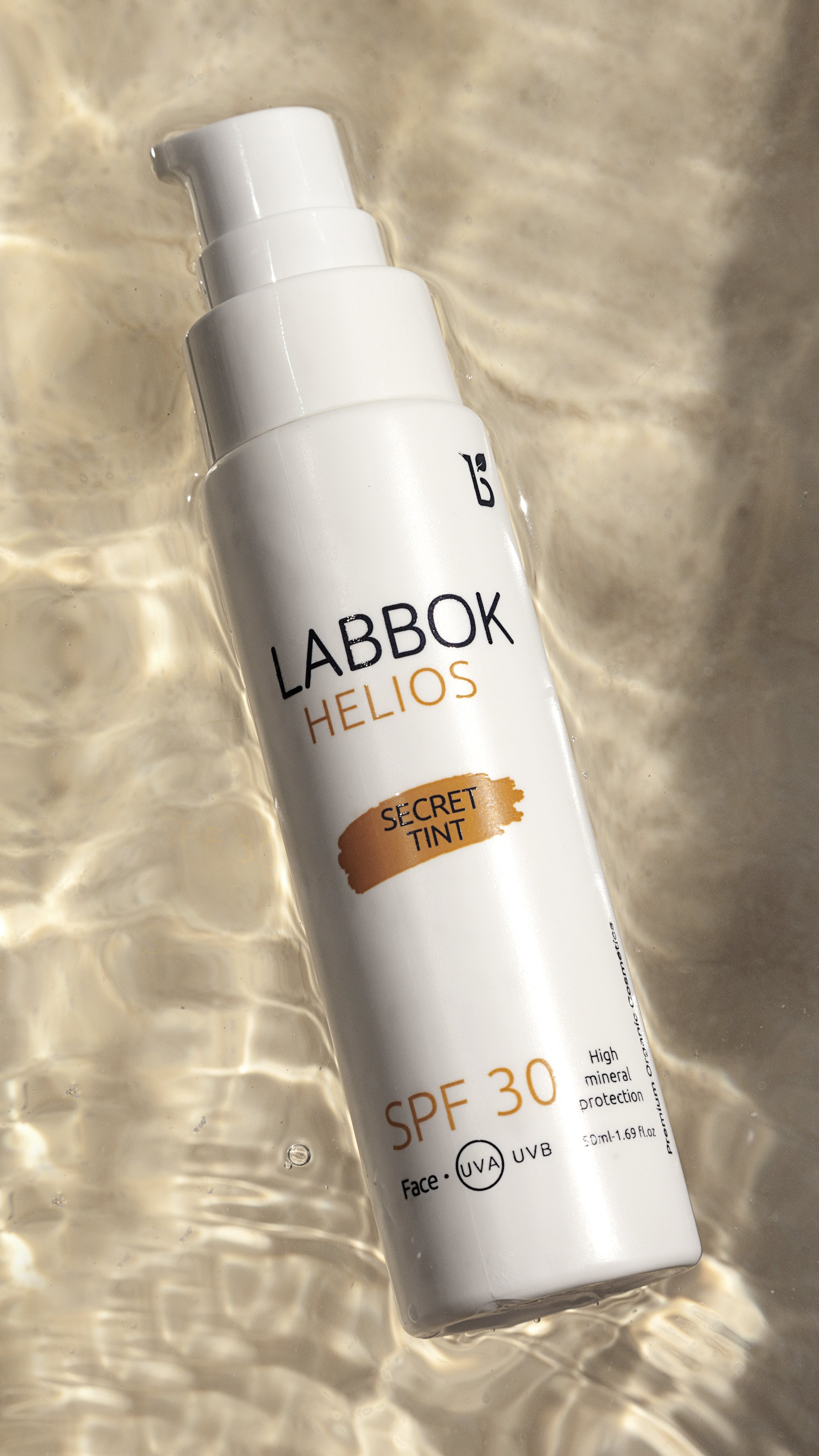Labbok Αντηλιακό Mineral 30 SPF με φυσικό χρώμα, 50ml